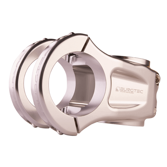 Srebrny wspornik kierownicy BURGTEC ENDURO MK3