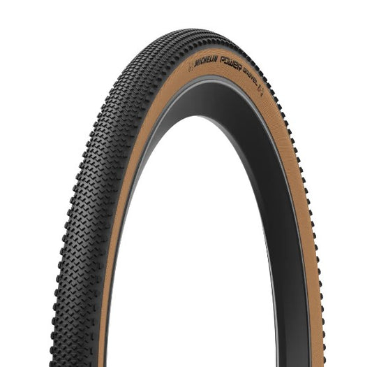 Pneumatika MICHELIN POWER GRAVEL Competition Line 700x35c Tubeless Ready Brown