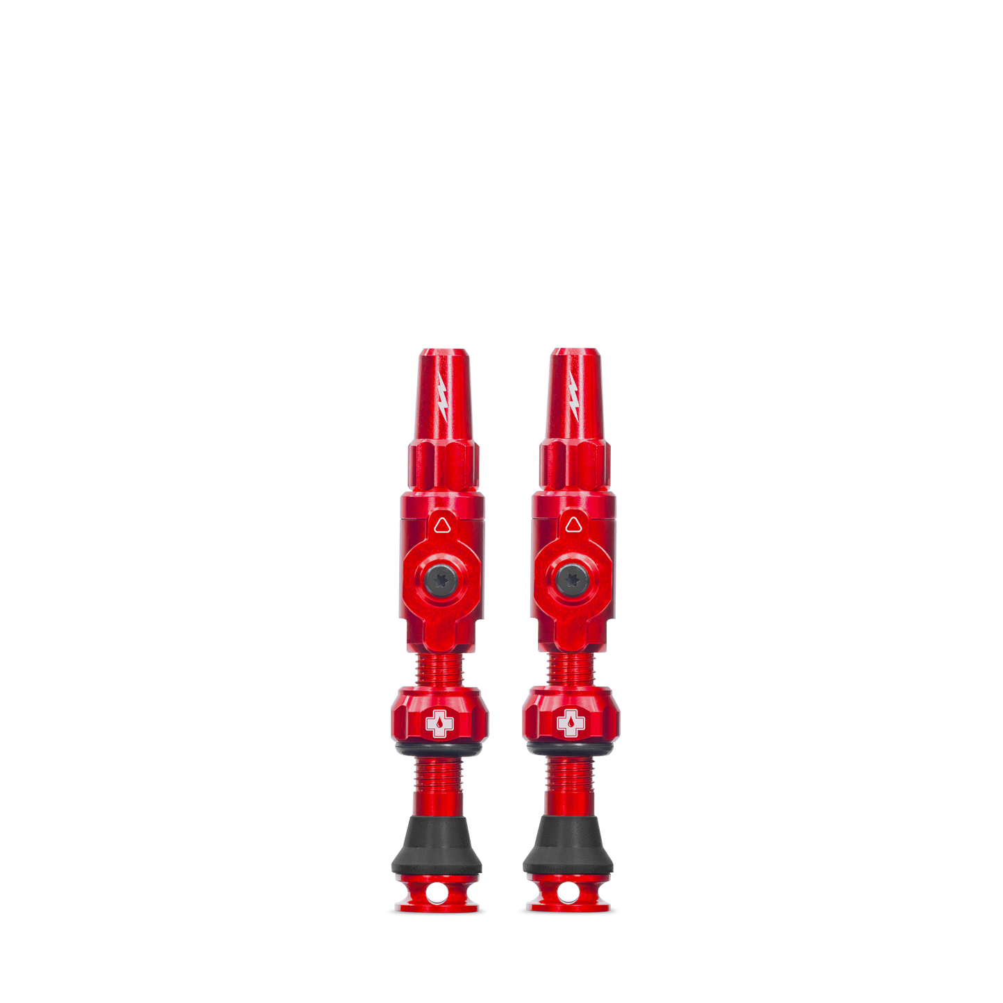 Bezdušové ventilky MUC-OFF Big Bore Lite (Presta) Medium Red