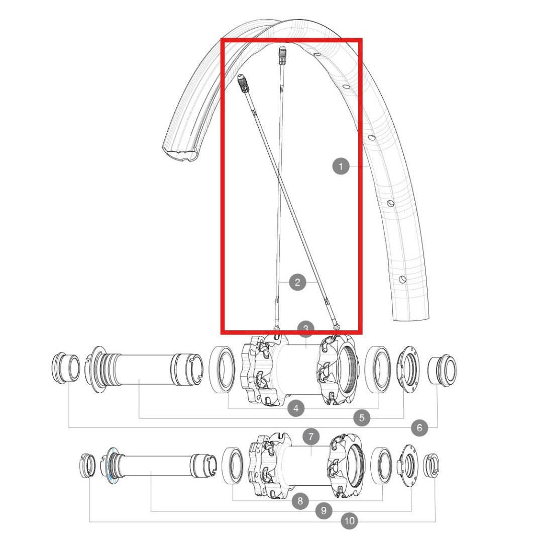 SATS MED 12 MAVIC CROSSMAX FIN/AV-AR DEEMAX PRO 27,5'' ALU 275 MM FRAMEKRAR