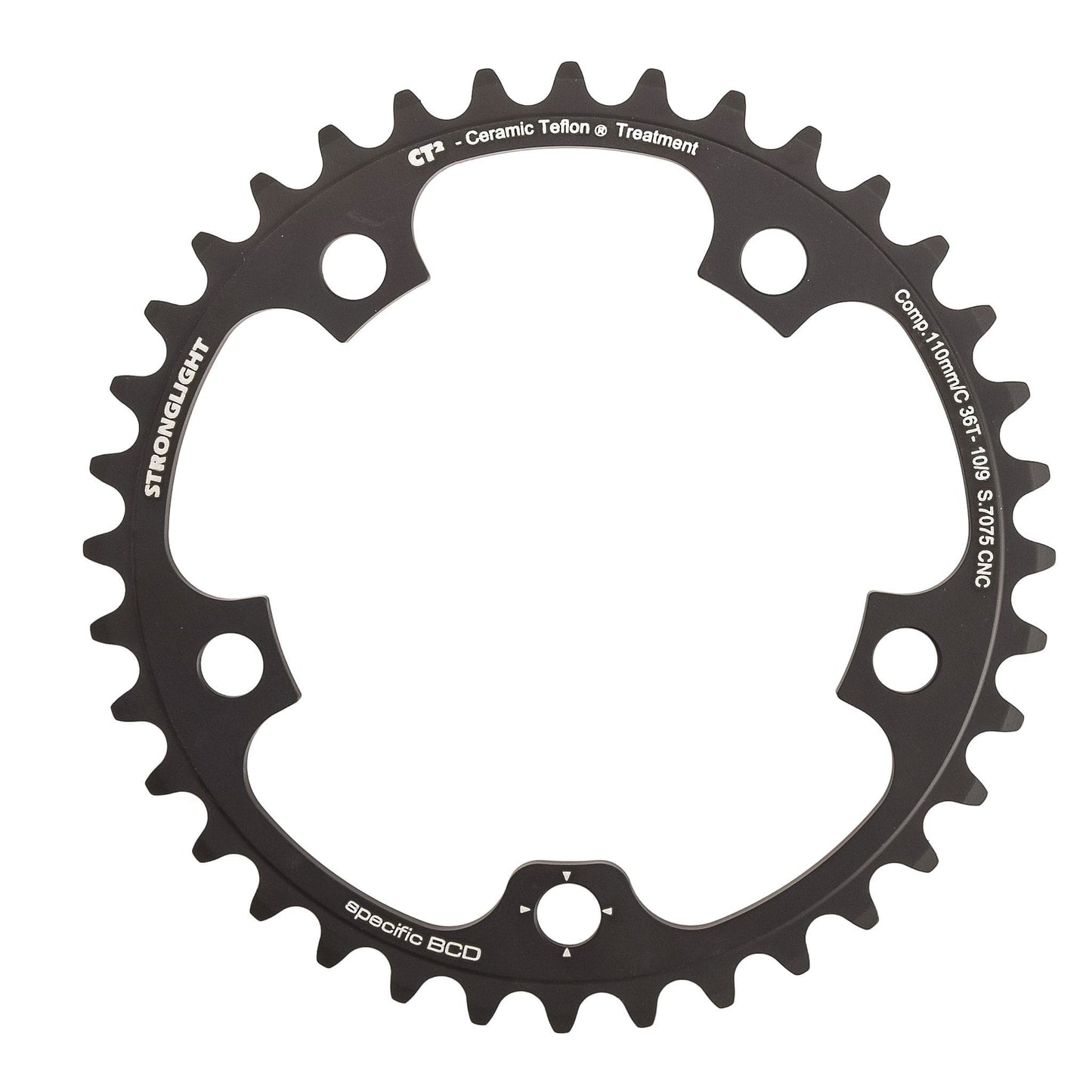 Wewnętrzna tarcza 9/10V STRONGLIGHT CT² Campagnolo typ C 110mm