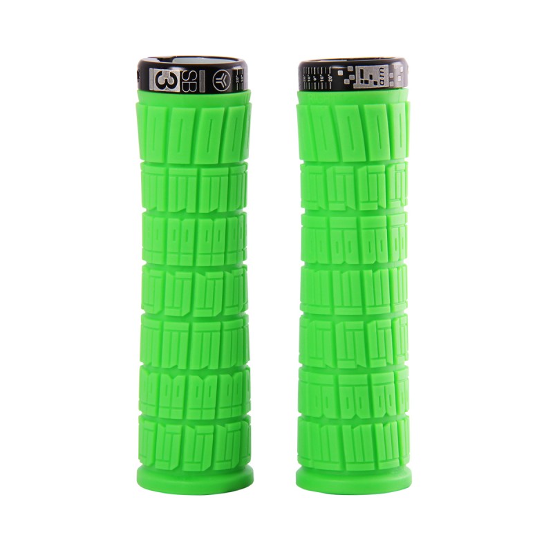 SB3 FLOWY AM Lock-On Grips 130 mm Fluo Green