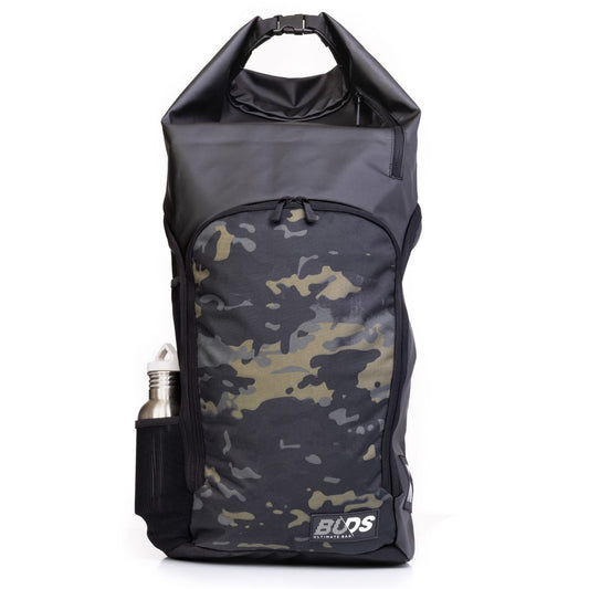 BUDS CITY BAG TRAVEL 35 L Batoh Black/Camo