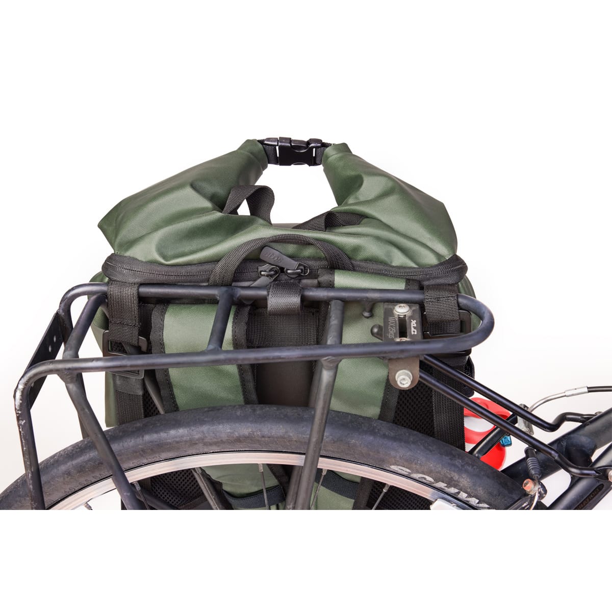 BUDS CITY BAG TRAVEL 35 L Batoh Black/Khaki