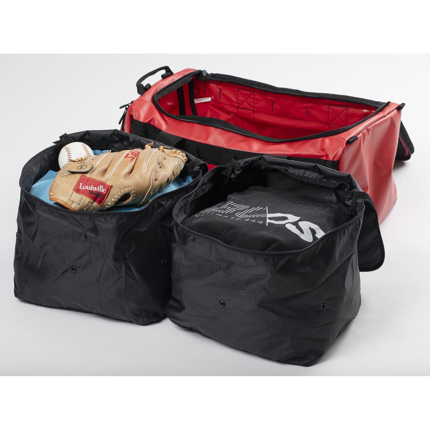 Resväska BUDS DUFFEL BAG MEDIUM 42 L Röd