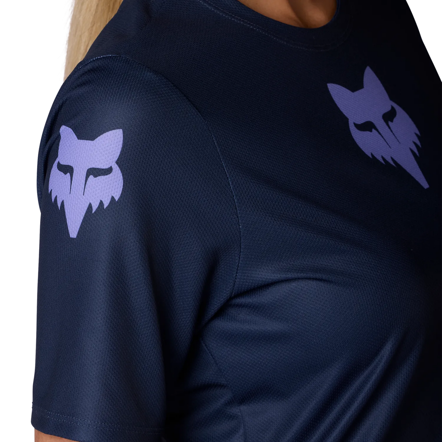 FOX RANGER IMAGE PRINT Dámský dres s krátkým rukávem Arctic Blue