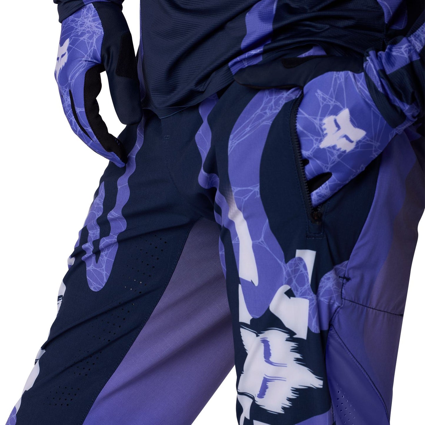 FOX FLEXAIR DIFFUSE SE Kalhoty Violet Blueberry