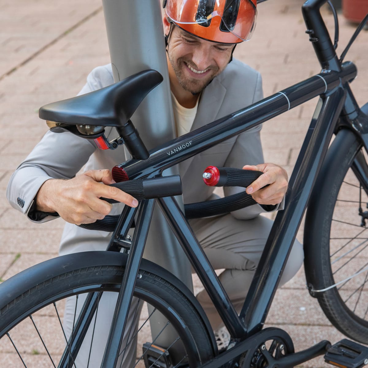 Zámek řetězu ABUS GOOSE 6206K černý