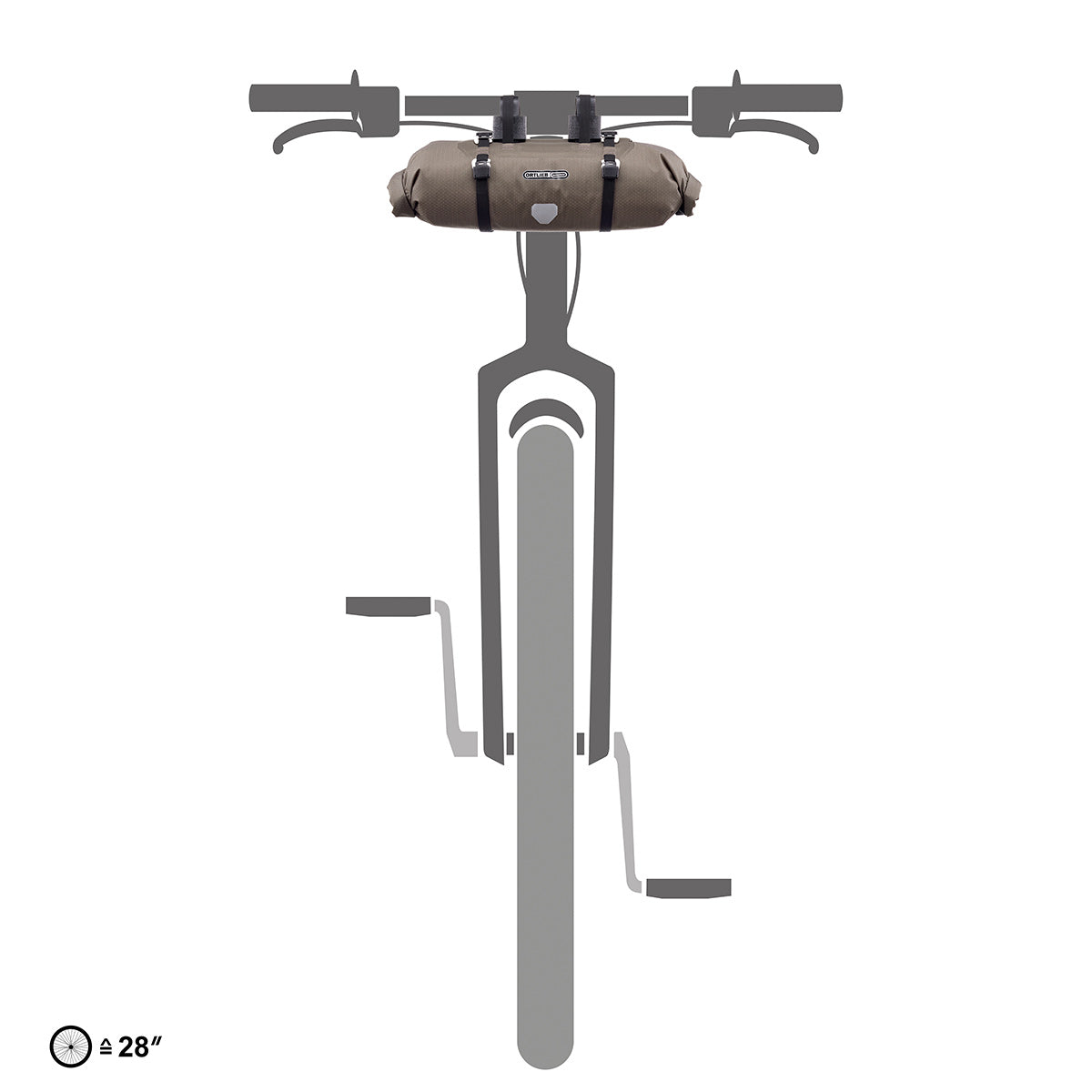 ORTLIEB HANDLEBAR-PACK Brašna na řídítka 9 L Grey