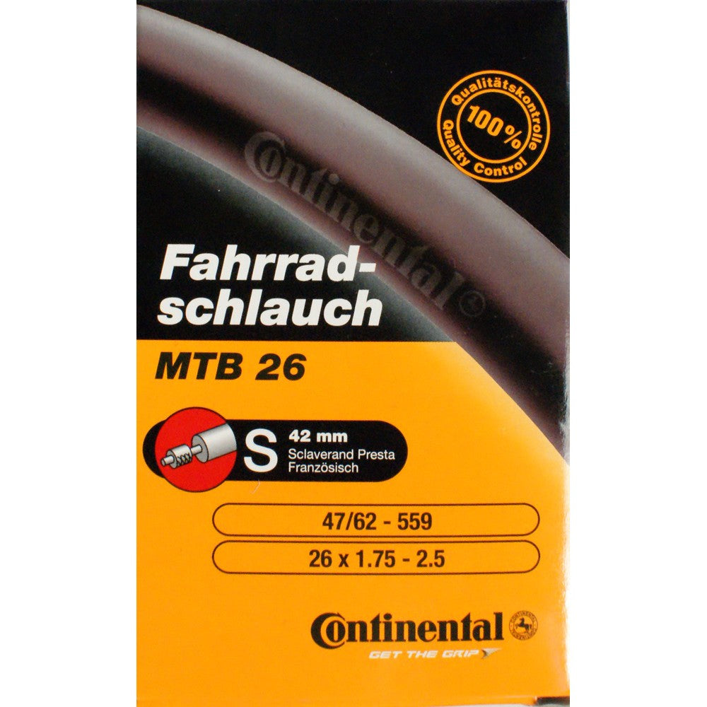 Dętka CONTINENTAL 26x1,75-2,5 Presta 42 mm