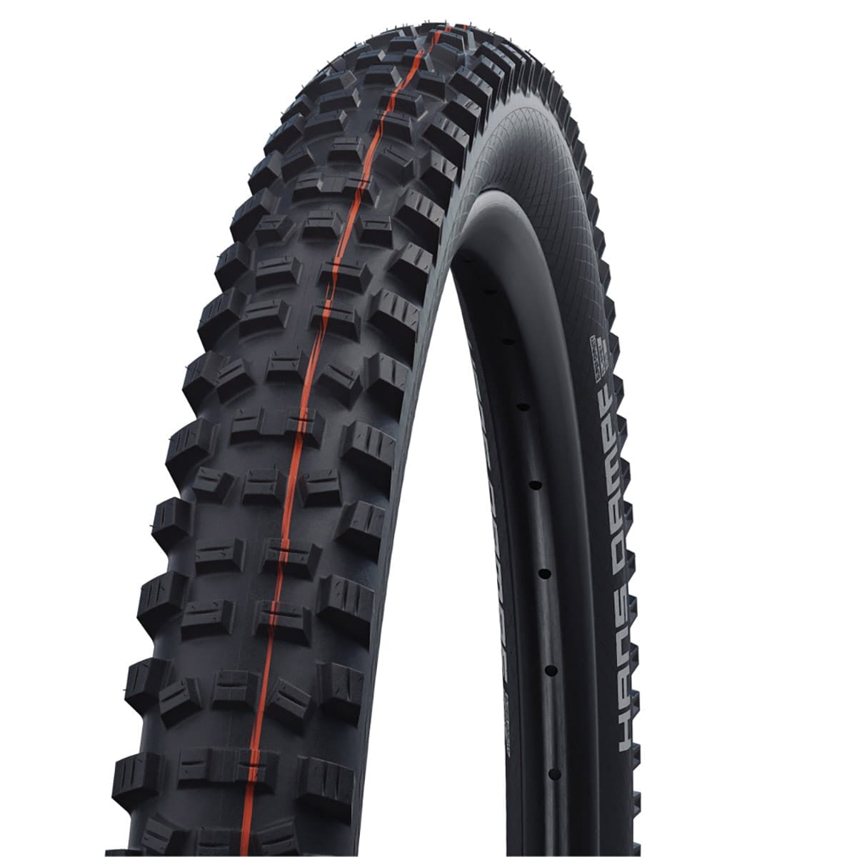 SCHWALBE HANS DAMPF 27.5x2.60 ADDIX SOFT SUPERGRAVITY Opona bezdętkowa, miękka, czarna