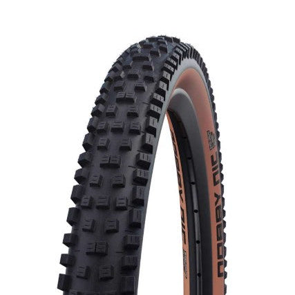 SCHWALBE NOBBY NIC 29x2.40 ADDIX PERFORMANCE opona dętkowa miękka czarna/brązowa