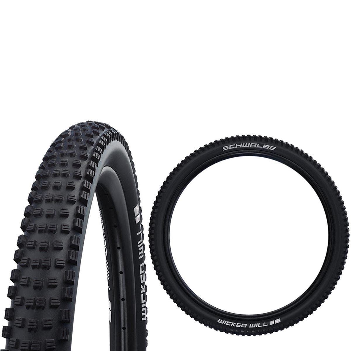 SCHWALBE WICKED WILL 29x2.60 ADDIX PERFORMANCE TubeType Soft Black-dæk