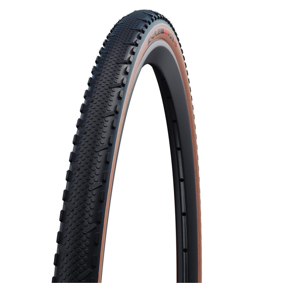 Opona SCHWALBE X-ONE RS ADDIX Race Super Race V-Guard 700x33c Tubeless Ready Beige