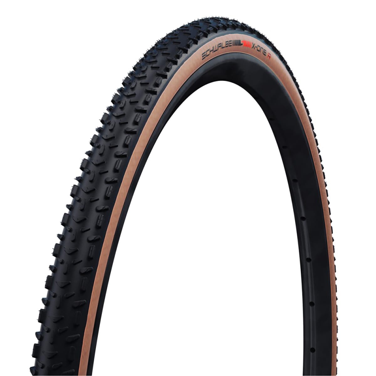 Opona SCHWALBE X-ONE R ADDIX Race Super Race V-Guard 700x33c Tubeless Ready Beige