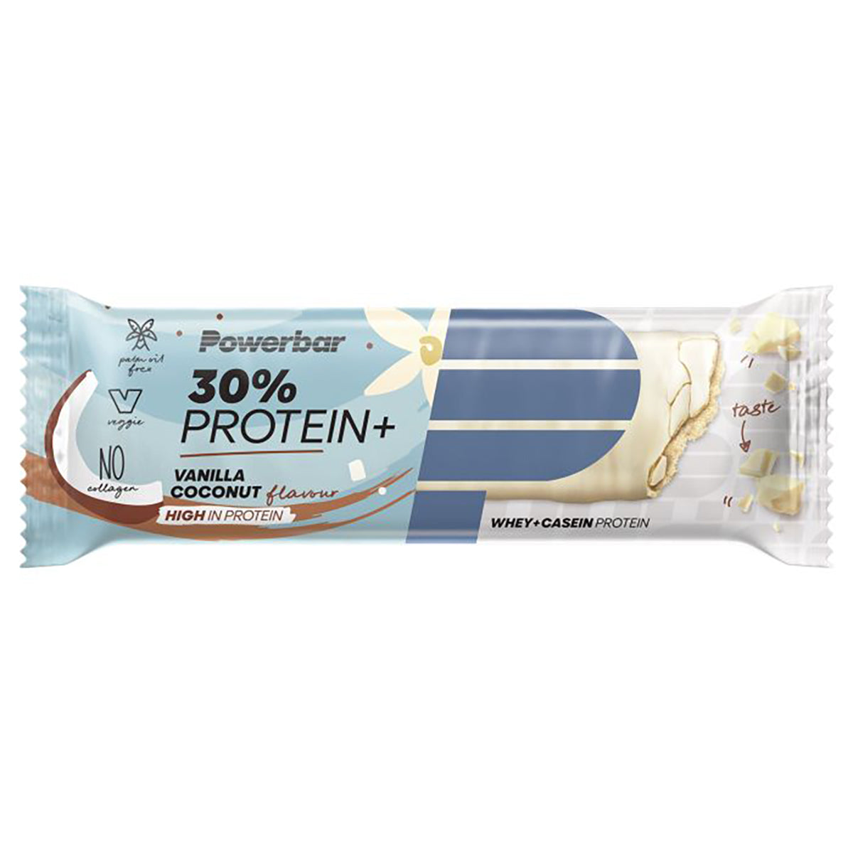 POWERBAR 30% PROTEIN PLUS Recovery Bar (55 g) Vanilj och kokosnöt