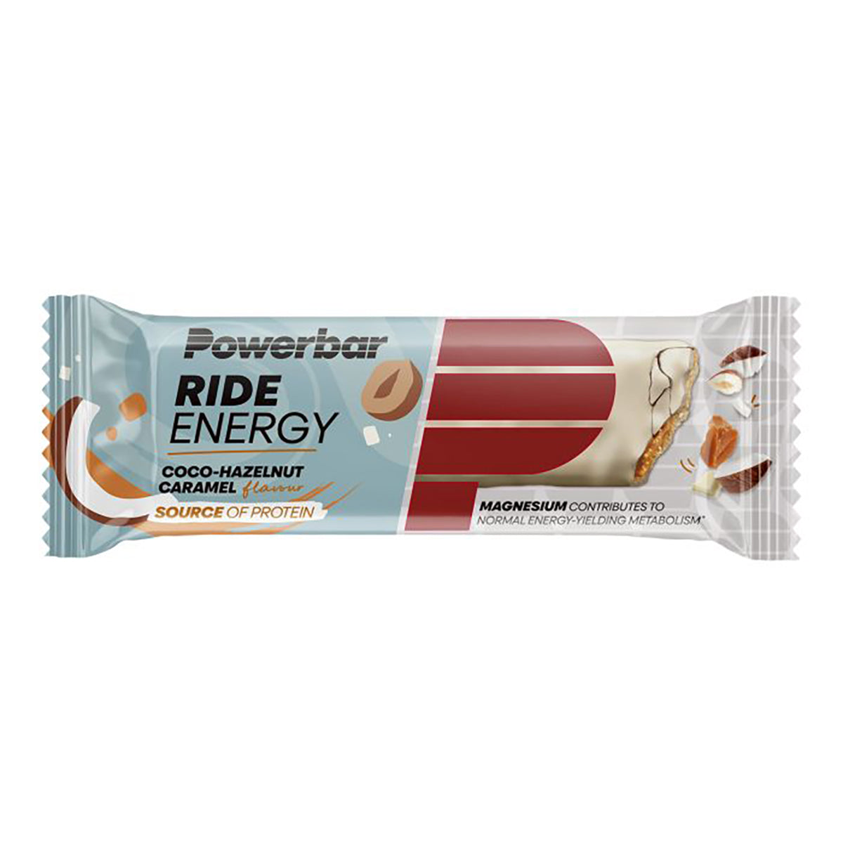 Energetická tyčinka POWERBAR RIDE (55 g) karamelová kokosová oříšková
