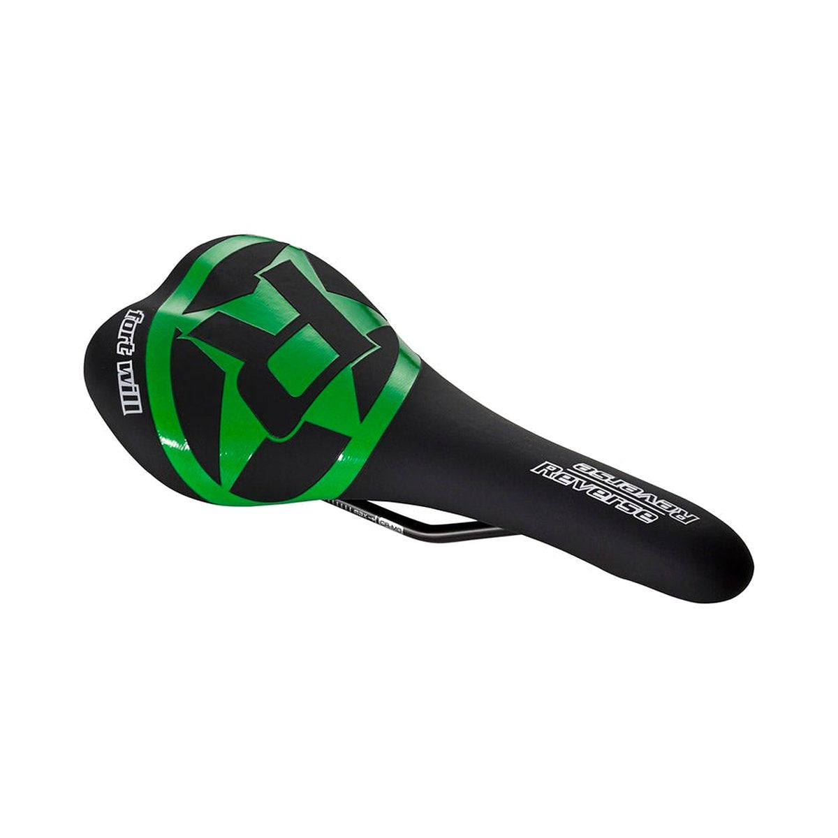 Selle REVERSE COMPONENTS FORT WILL STYLE Rails CrMo Noir/Vert