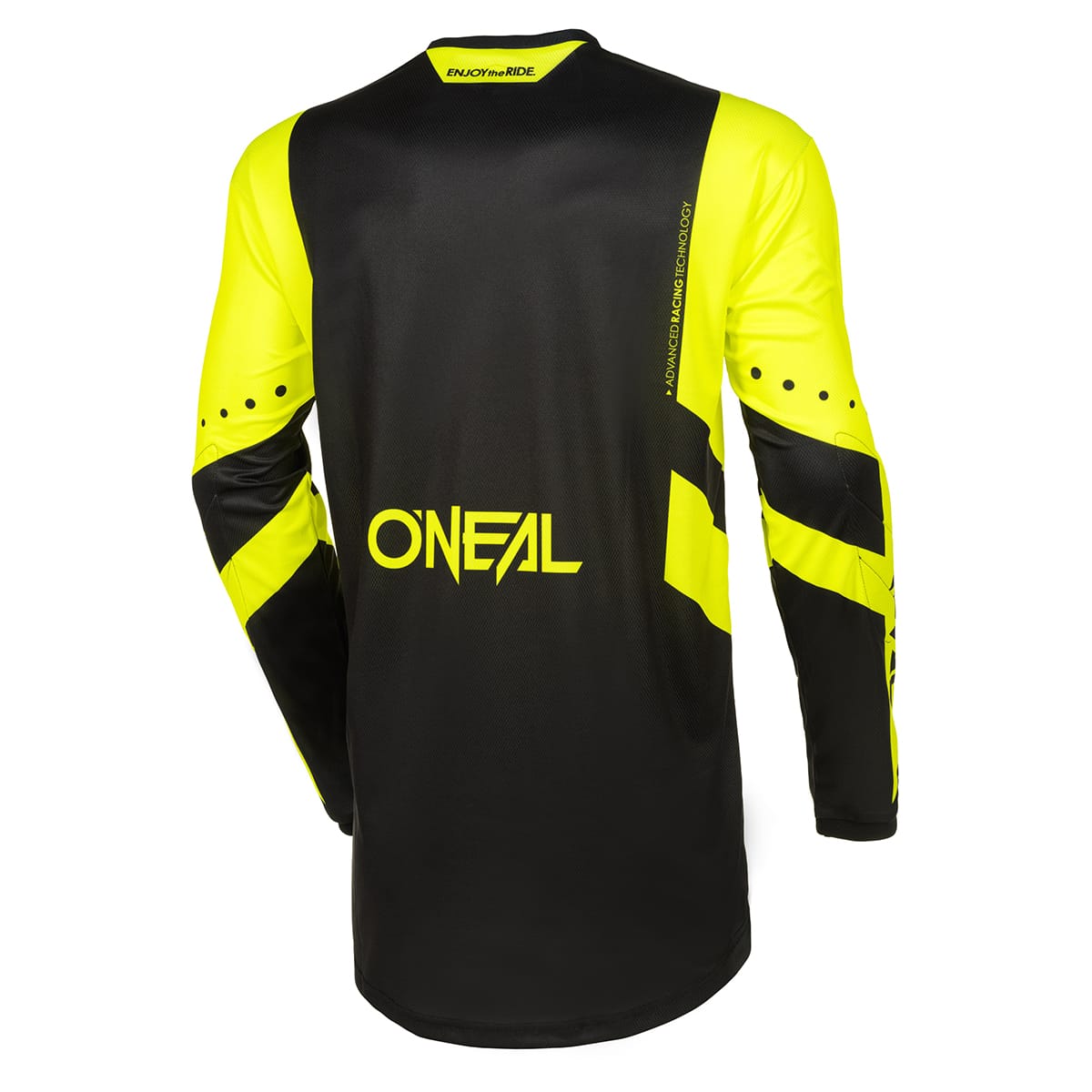 O'NEAL ELEMENT RACEWEAR Jersey Sort/Fluorescerende gul