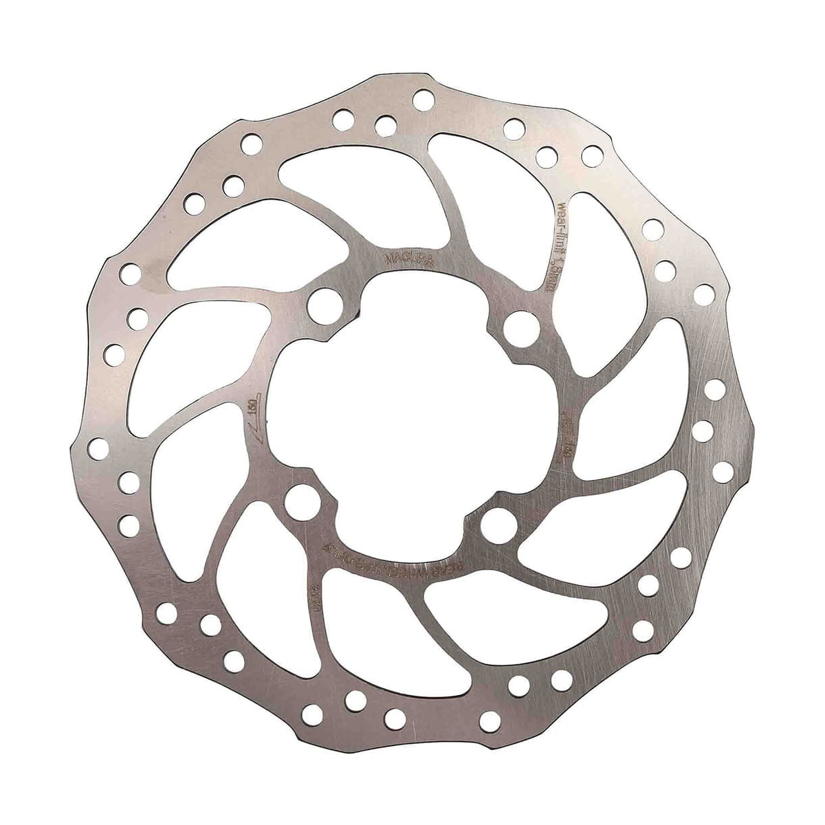 Disque MAGURA STORM SL 4 Trous pour Moyeu Rohloff / Moteur BionX Argent