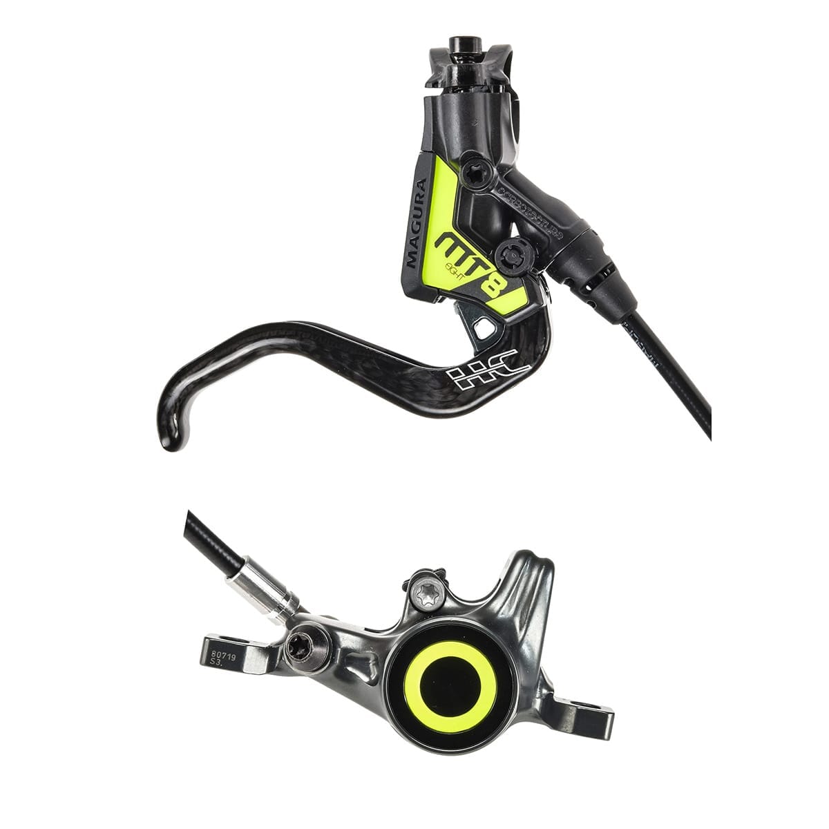 Par MAGURA MT8 SL Discless-bromsar grå