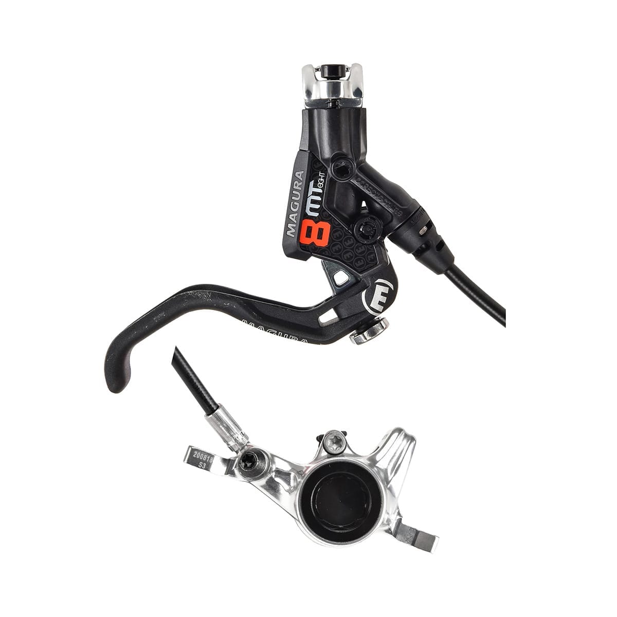 Pár brzd MAGURA MT8 PRO Discless Black/Silver