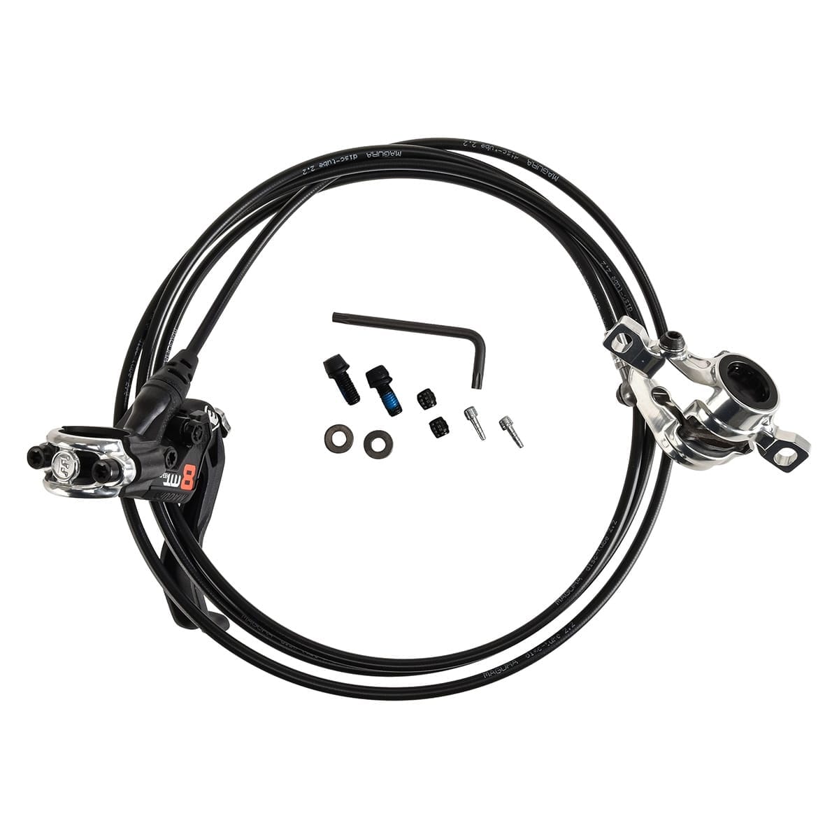Pár brzd MAGURA MT8 PRO Discless Black/Silver
