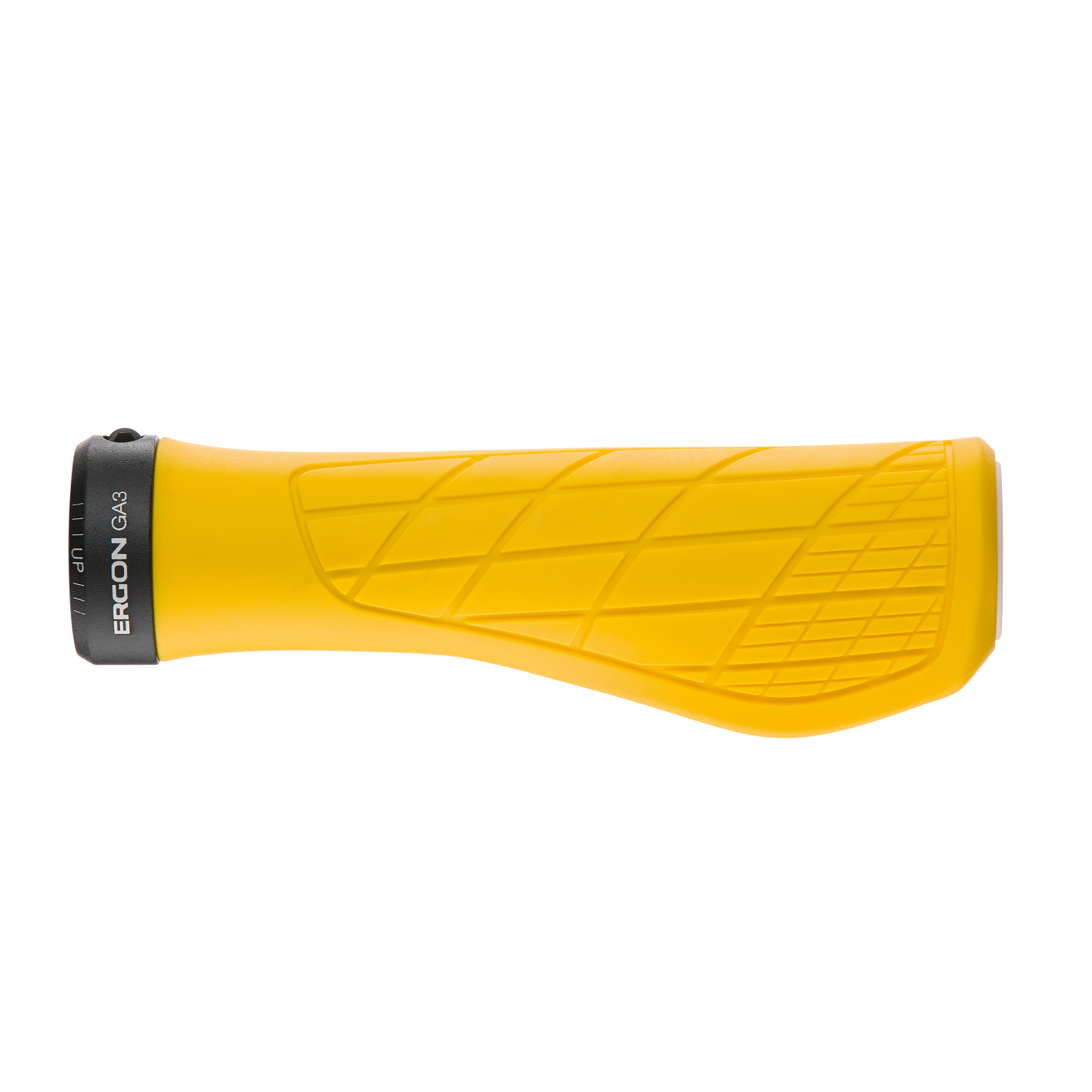ERGON GA3 Lock-On-grepp 135 mm Gult