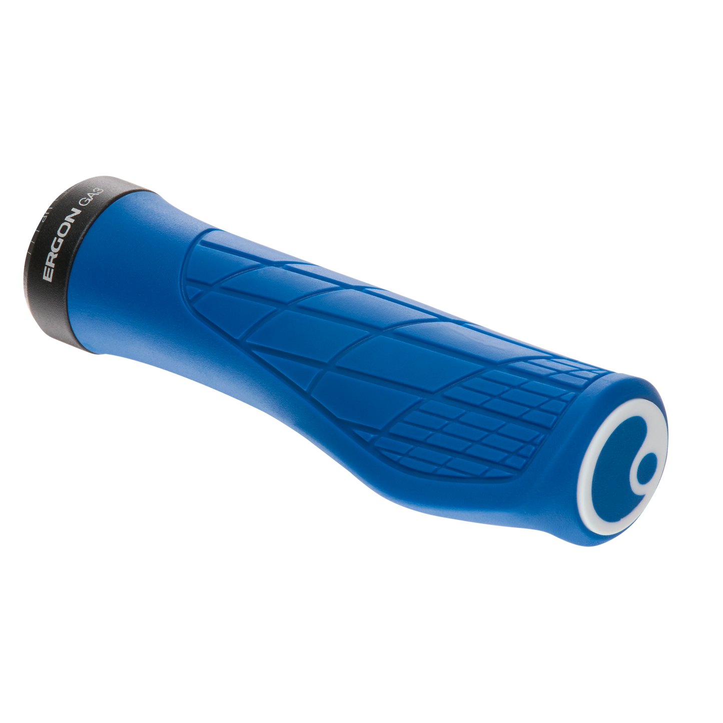 ERGON GA3 Lock-On-grepp 135 mm Blå