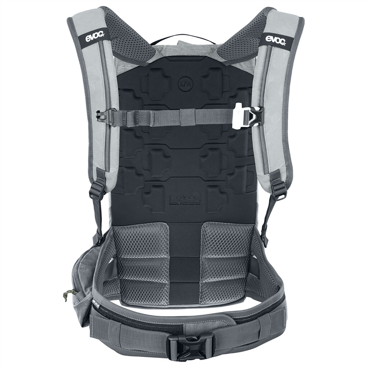 Plecak z grzbietem EVOC TRAIL PRO 10L Szary