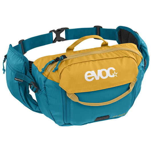 EVOC HIP PACK 3L banantaske blå/gul