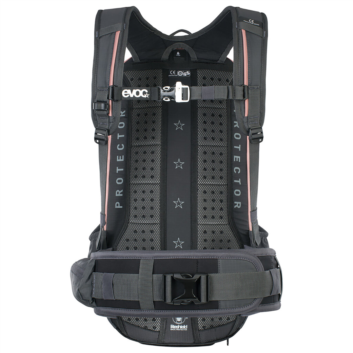 EVOC PROTECTOR FR ENDURO Plecak z ochroną grzbietu 16 L Różowy