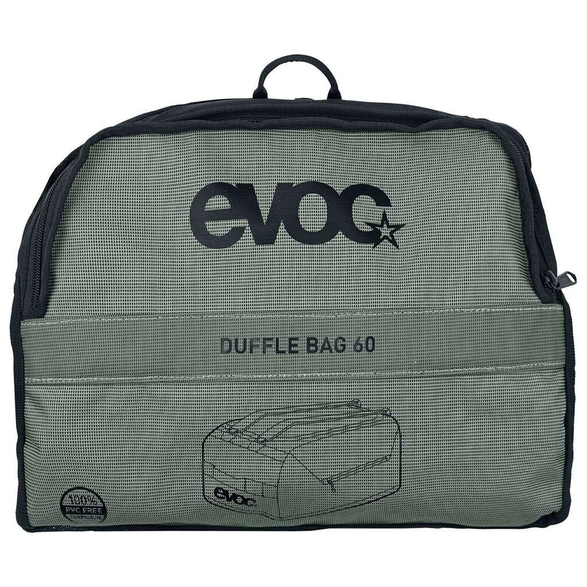 EVOC DUFFLE Torba podróżna 60 L Zielona