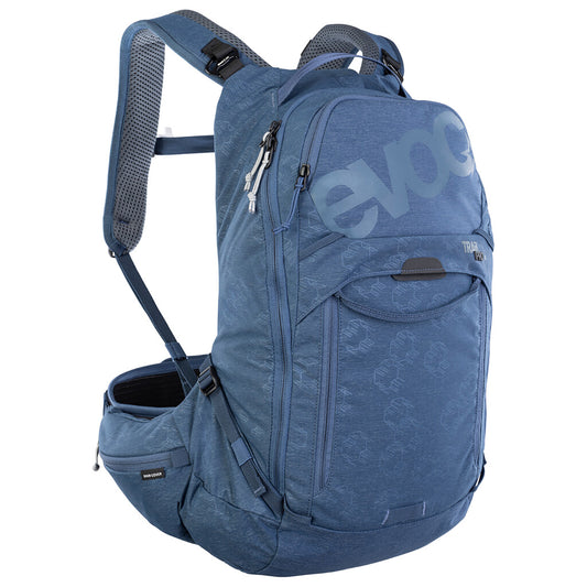 Ryggsäck med ryggstöd EVOC TRAIL PRO 16L Blå