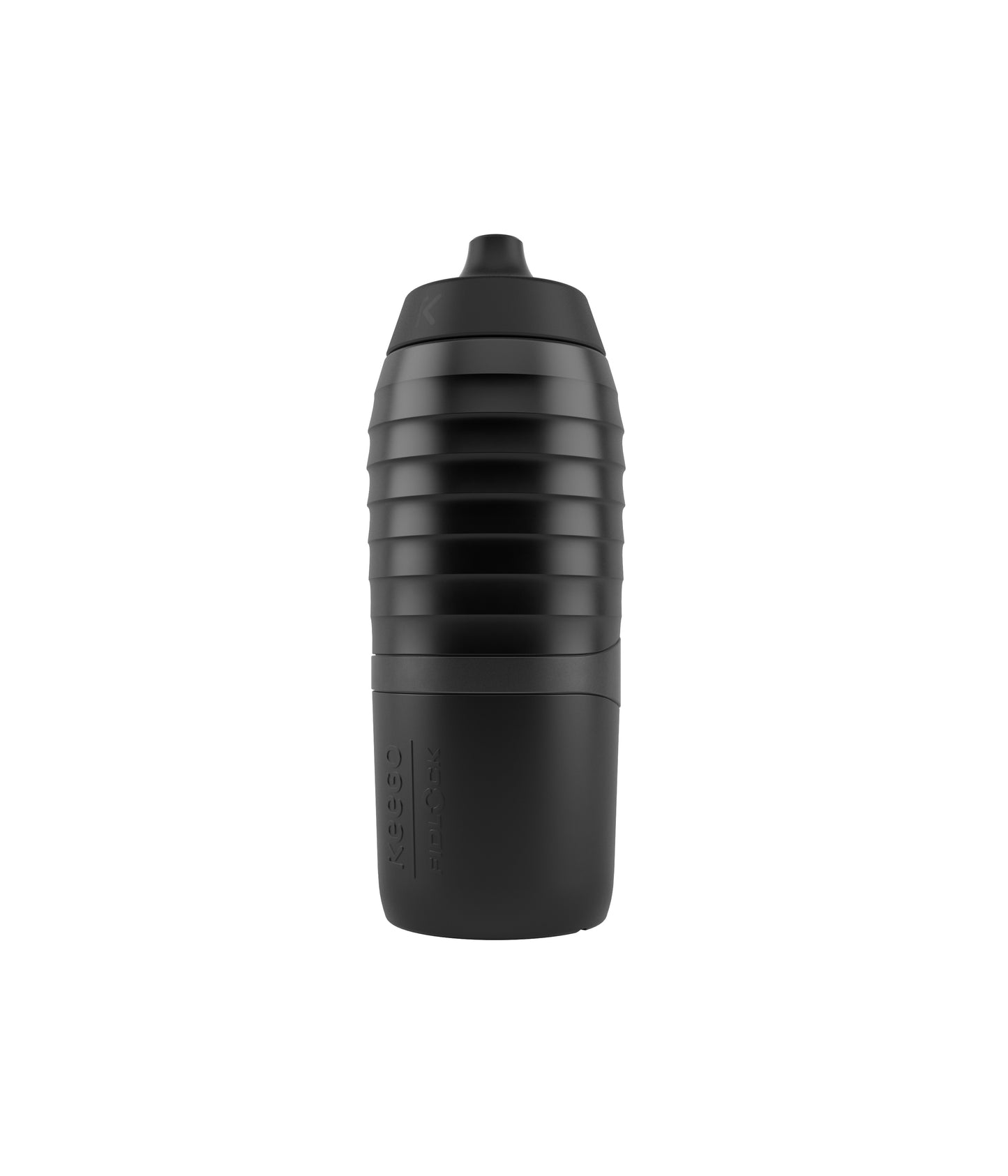 Flask- och flaskhållarsats FIDLOCK TWIST X KEEGO Magnetic System 600 ml Svart