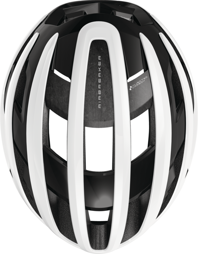 Kask szosowy ABUS AIRBREAKER 2.0 błyszczący biały