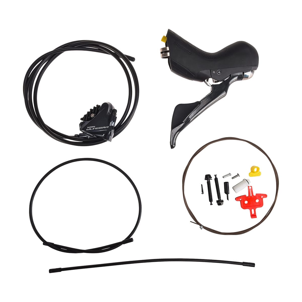 Pár páček a třmenů SHIMANO ULTEGRA R8020 2x11 s plochou montáží bez disků