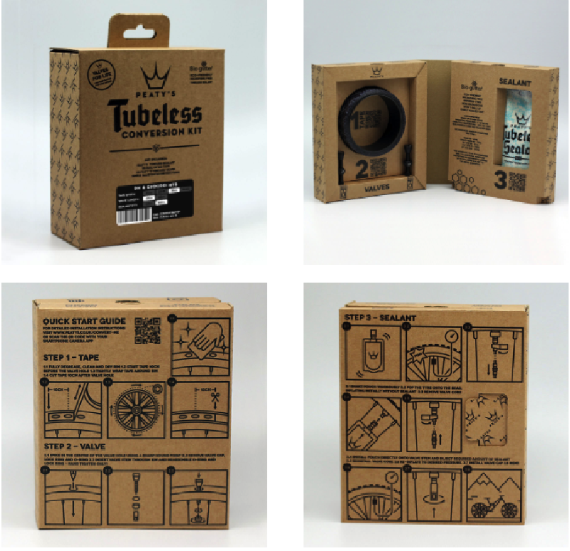 Kit de Conversion Tubeless PEATY'S XC / Urban