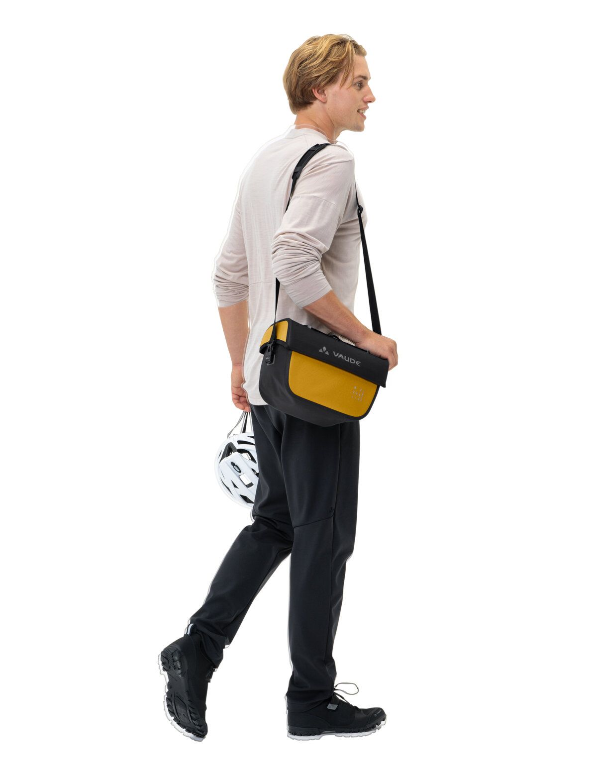VAUDE AQUA BOX 6 L Brašna na řídítka žlutá
