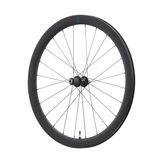 Para kół SHIMANO RS710-C46 przystosowanych do zastosowania bezdętkowego (centralna blokada)