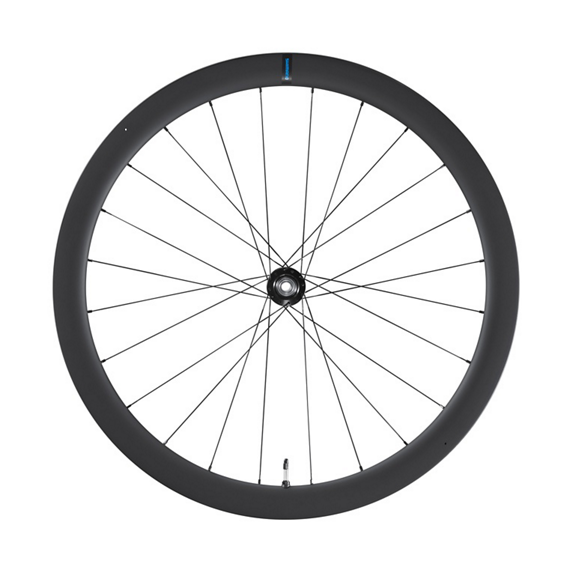 Para kół SHIMANO RS710-C46 przystosowanych do zastosowania bezdętkowego (centralna blokada)