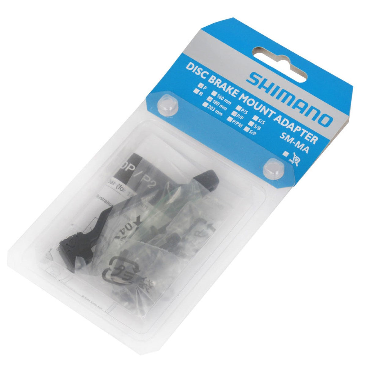 SHIMANO PM/PM caliperadapter for/bag (+20 mm) 180 mm