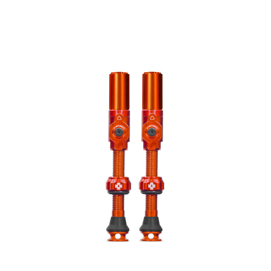 Zawory bezdętkowe MUC-OFF Big Bore Hybrid (Schrader) Large Orange