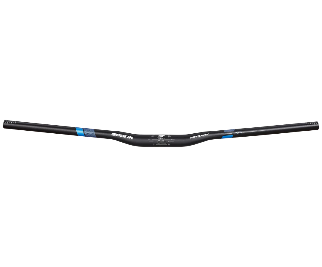 SPANK SPIKE 800 VIBROCORE Rise 15mm 31,8/800mm Sort/blå styr