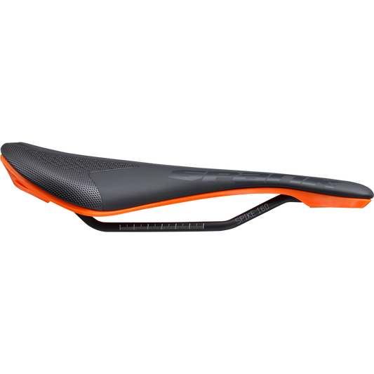 Siodło skórzane SPANK SPIKE 160 CrMo Rails Orange