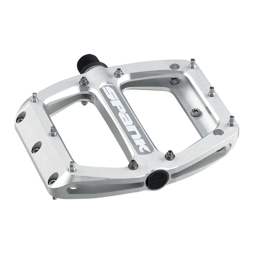 SPANK SPOON REBOOT S Sølvfarvede flade pedaler