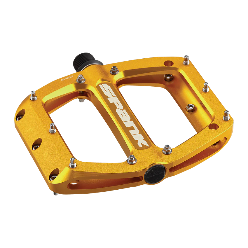 SPANK SPOON REBOOT S Guld flatpedaler