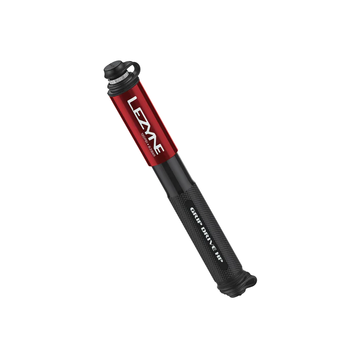 LEZYNE GRIP DRIVE HP MINI håndpumpe rød