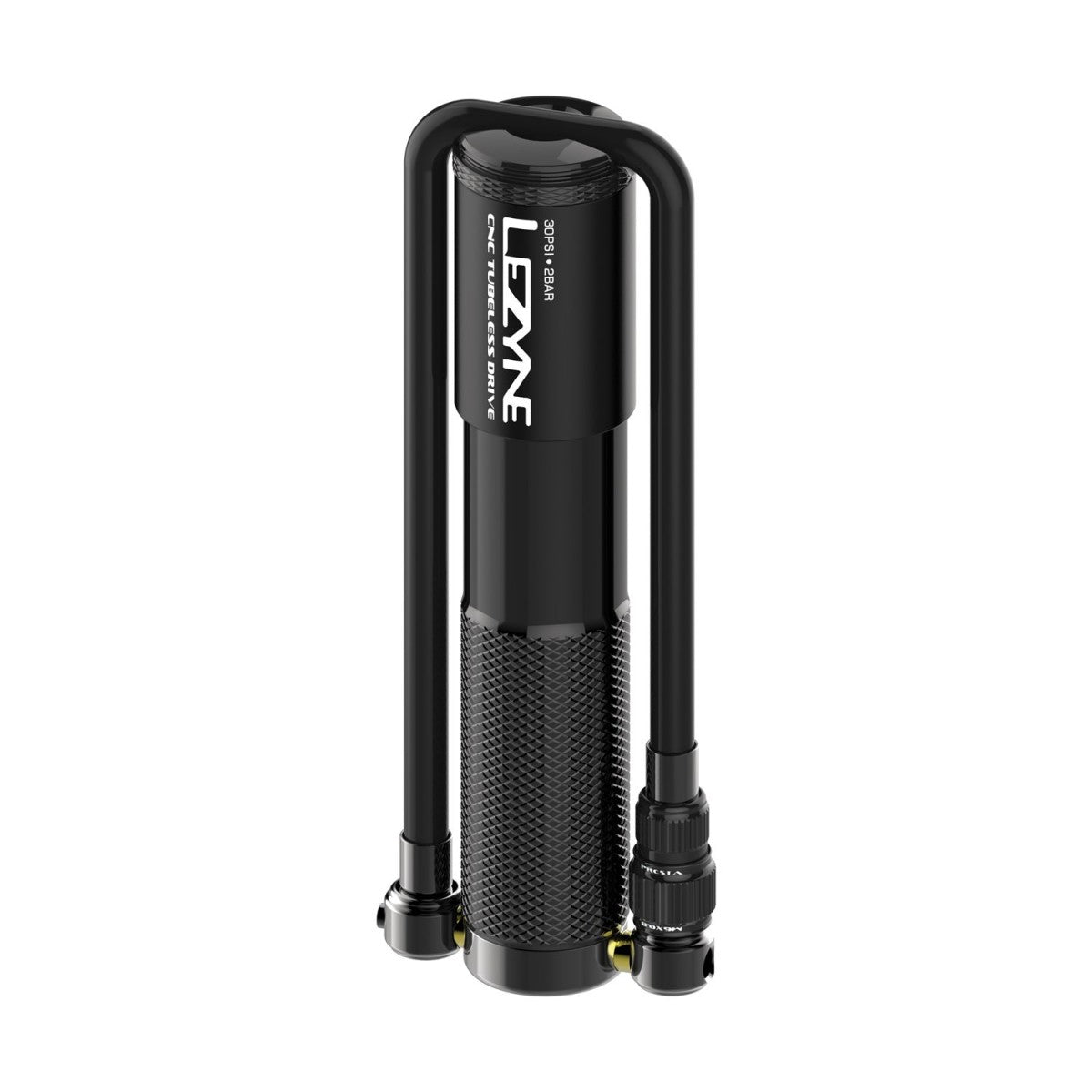 Ruční pumpa LEZYNE CNC TUBELESS DRIVE černá