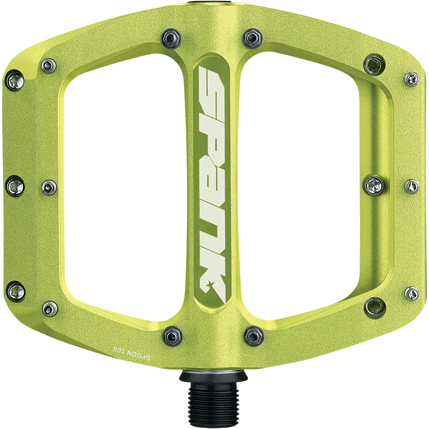 SPANK SPOON REBOOT M flade pedaler Grøn
